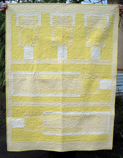 Buttoned Up Quilt - Yellow