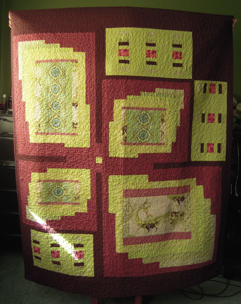 Spring quilt front