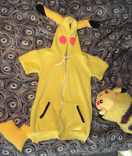 front pikachu jacket