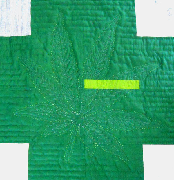 cannabis quilt
