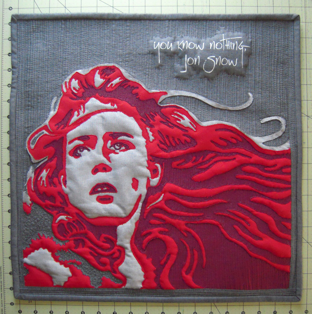 Quilting Ygritte