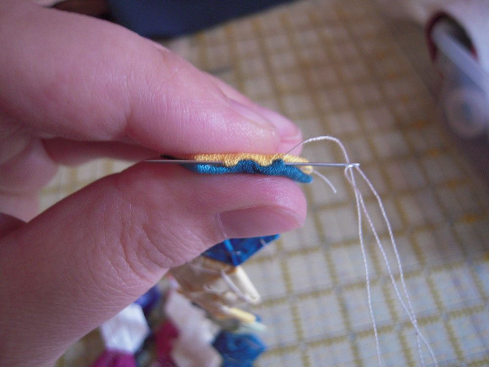 row stitching