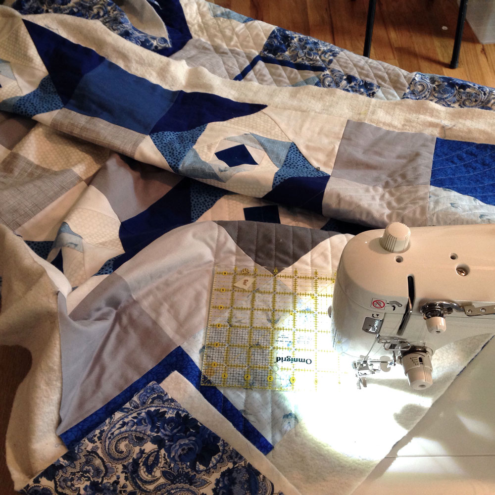 Quilting with Ruler