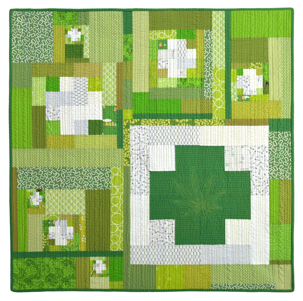 Green Cross Quilt #2
