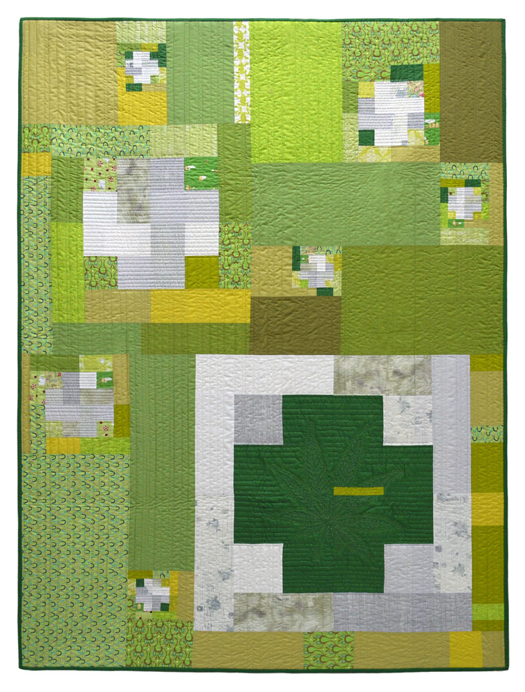 Green Cross Quilt