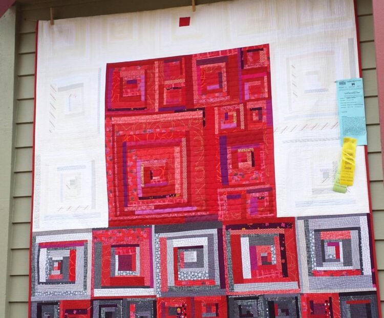 Root Chakra Quilt - photo by Juline Bajada