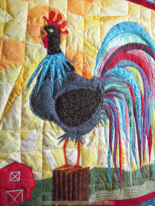 rooster Quilt