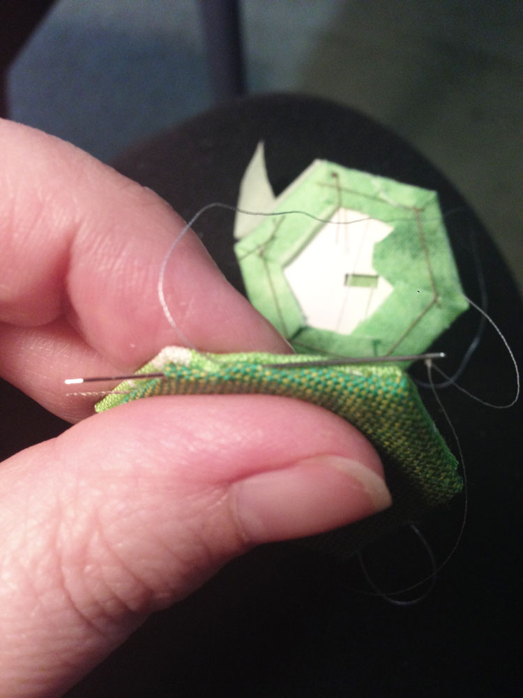 sewing hexies