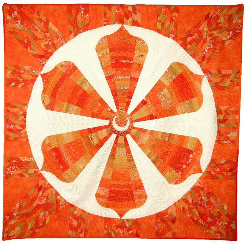 Sacral-Chakra-Quilt-Finish