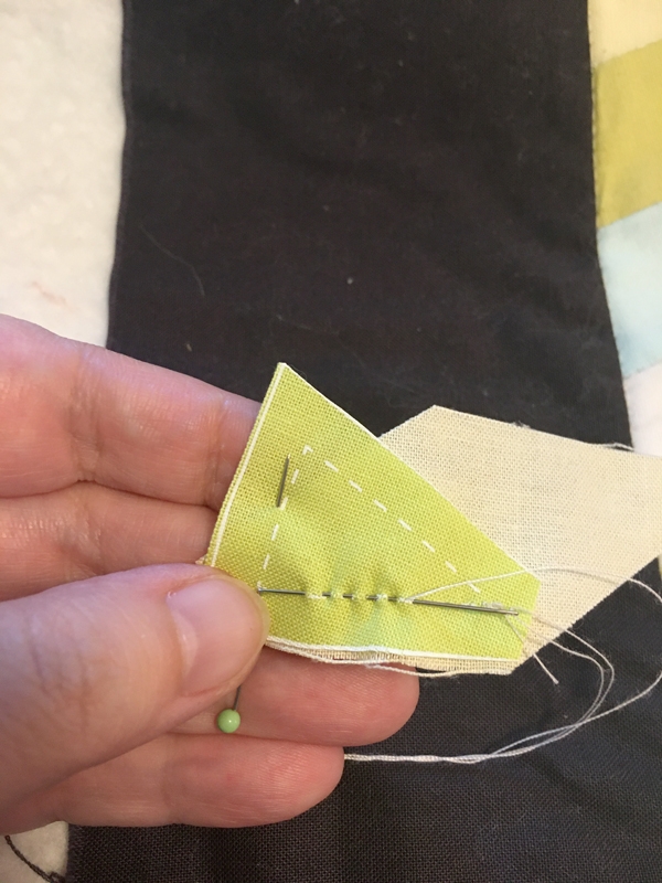 Quilt Fix: Stitching extra pieces