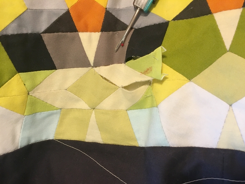 Quilt Fix: Careful snipping