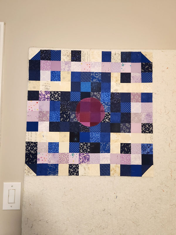 Interlaced Orbs Quilt Block