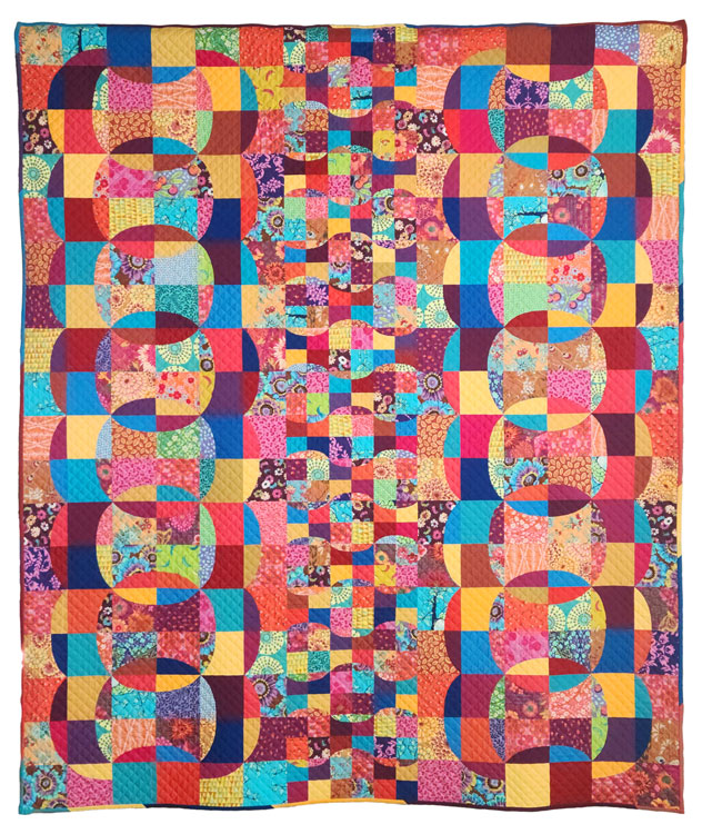 Treaded - Maxie Quilt by Gail Lizette Weiss